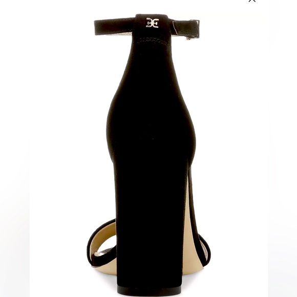 SAM EDELMAN BLACK YARO SUEDE SANDALS 👡 - Picture 8 of 15